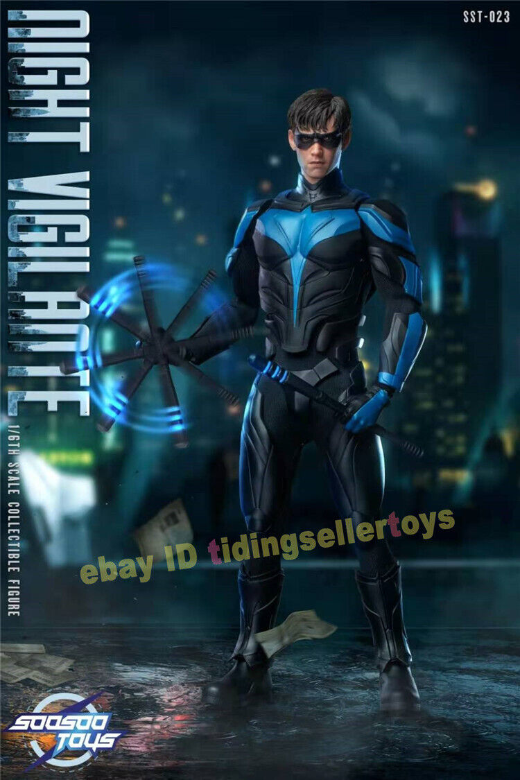 Soosootoys Teen Titans Nightwing 1/6 Action Figure deluxe ver. 12