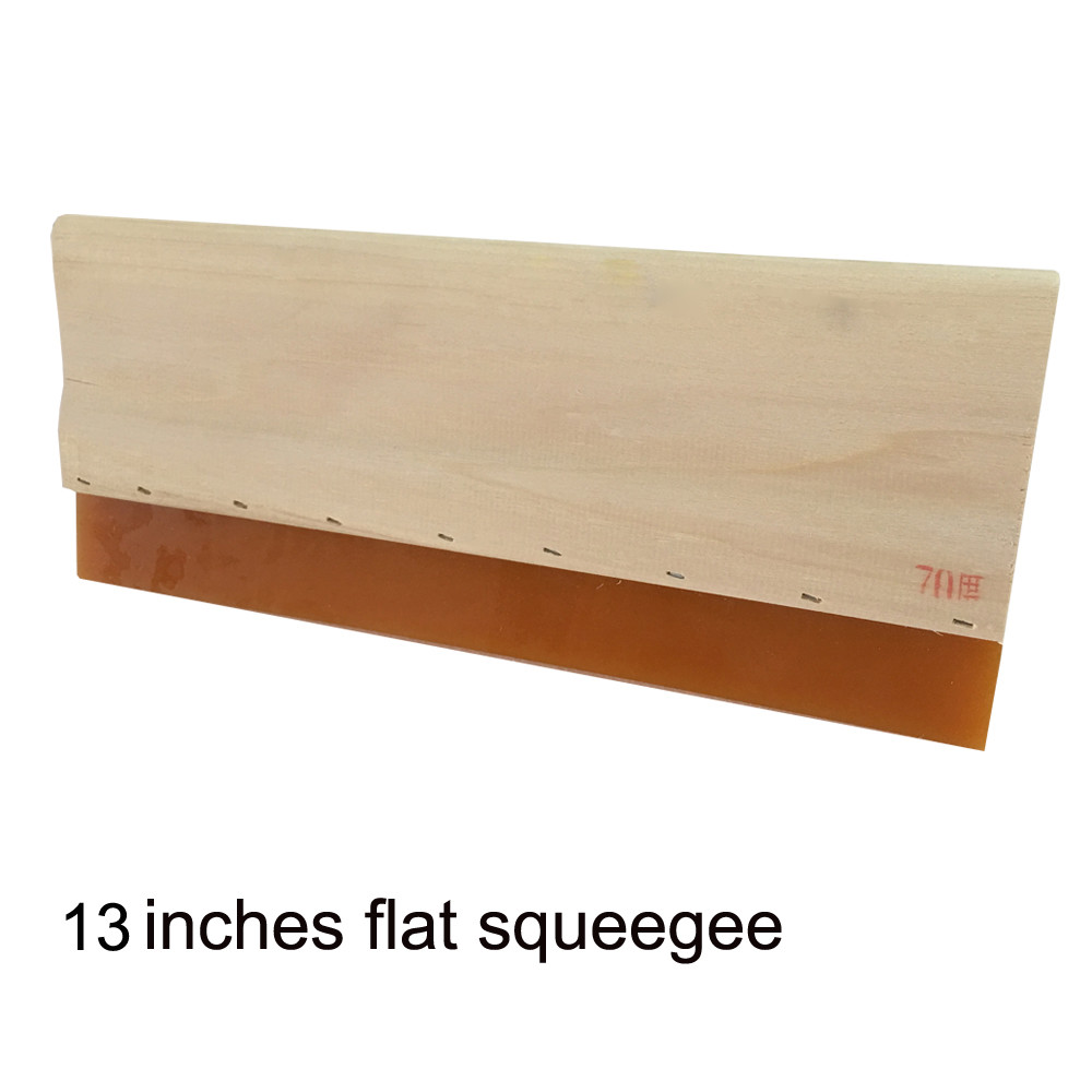 High Quality Silk Screen Printing Wood Squeegee Ink Scraper 70 Durometer 13 In. eBay