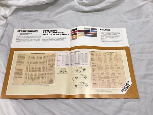 1981 Ford pickup sale brochure F100 F150 Ranger Custom Supercab - Picture 9 of 11