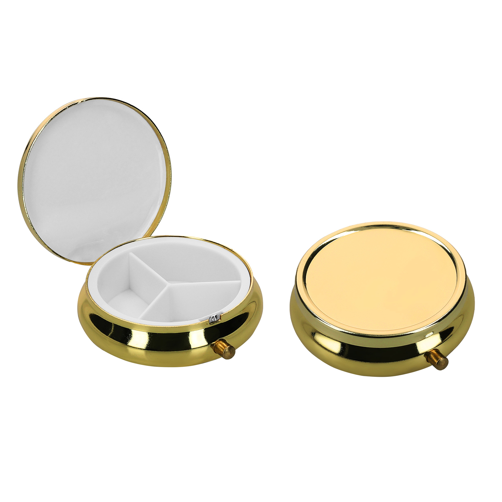 Edelstahl Pillendose mit 3 Упаковочная коробка для таблеток Edelstahl Pillendose 2090₽