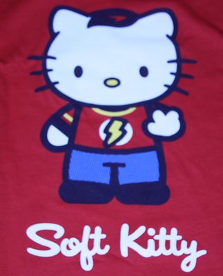 ''Soft Kitty'' Parody Mashup Women's Small Shirt Ript