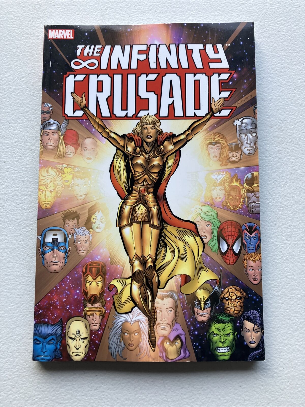 Infinity Crusade #1 Marvel Universe Captain America/Superman Comic Graphic Book