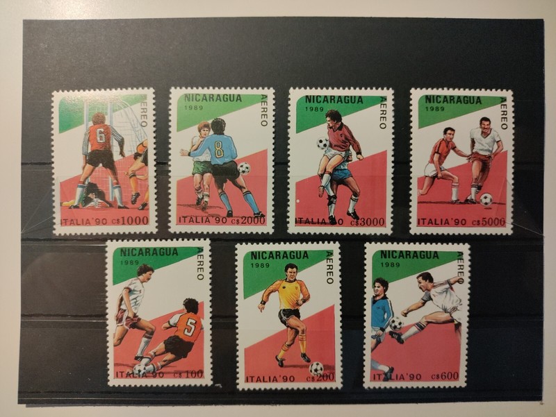 1989 Nicaragua Stamps(WM-Italia'90),MNH,OG
