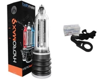 HYDROMAX 9 BATHMATE HYDROPUMP WATER PENIS ENLARGER CLEAR Hydromax X40 PUMP