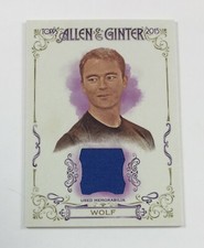 2015 Topps Allen & Ginter Robb Wolf Nutritionist Memorabilia Relic Card MAR1*