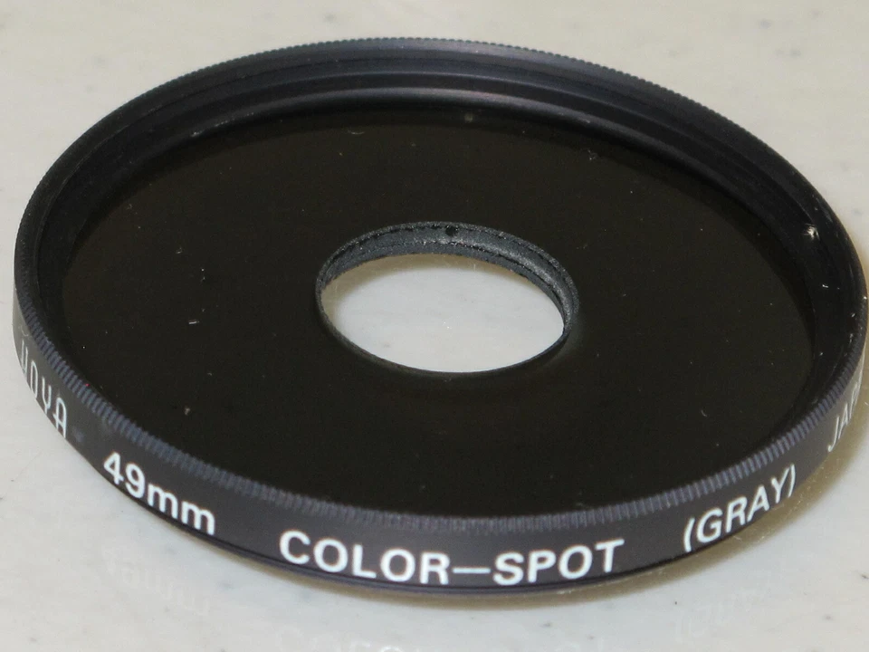 49mm - Hoya Color Spot Gray Portrait Filter NEW           #49f-n2 - Image 3 of 3