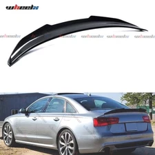 FOR 2012-2018 AUDI A6 S6 C7 C7.5 PSM HIGHKICK CARBON FIBER TRUNK SPOILER WING