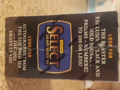 2022 select draft picks football blaster box
