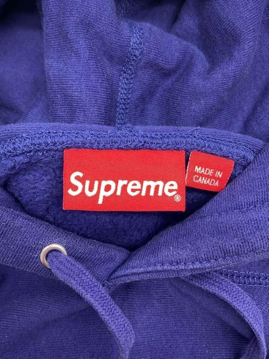 Supreme felpa con cappuccio Kaws gesso box logo cappuccio L cotone viola usata