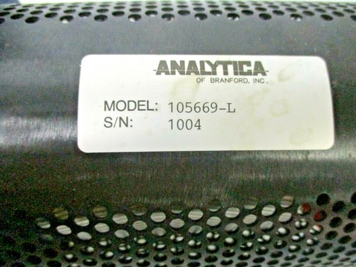 ANALYTICA ESPECTRÓMETRO DE MASAS SONDA/FUENTE 105669-L - Imagen 2 de 5