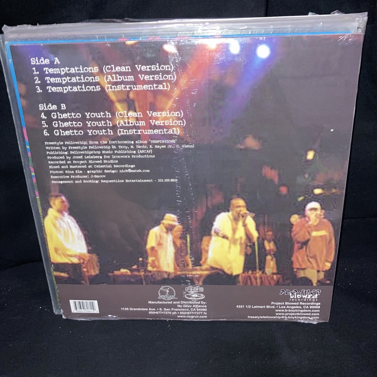 販売公式 FREESTYLE FELLOWSHIP TEMPTATIONS VENDOR GRAUND CONTROL 