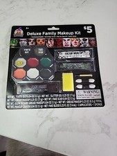 Deluxe Family Halloween Face Paint Makeup Kit Multiple Options and Colors