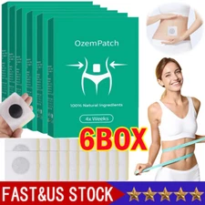 6BOX 2025 NEW RejuvaCare Ozem patch Plant Ingredients Slimming and Shaping Patch