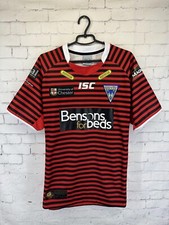 WARRINGTON WOLVES 2011 ANNIVERSARY 135 YEARS RUGBY SHIRT JERSEY ISC ORIGINAL 3XL