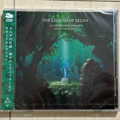 CLUB NINTENDO Legend Of Zelda A Link Between Worlds Soundtrack 2 CD RARE