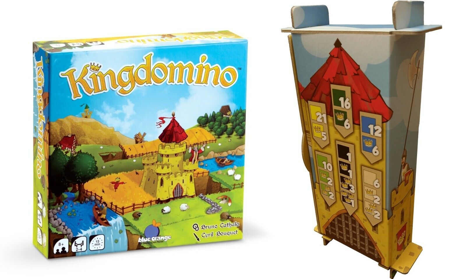 Blue Orange Games Kingdomino Award Winning Family Strategy Board Game – STL  PRO, Inc.