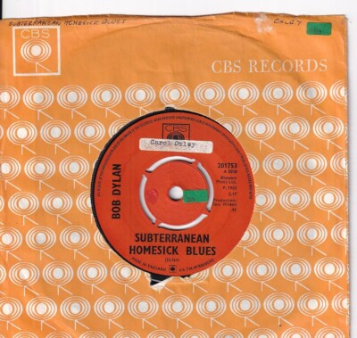 7'' Single - Bob Dylan - Subterranean homesick blues