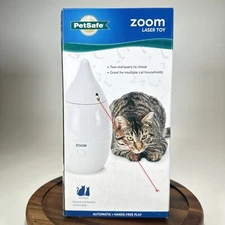 PetSafe ZOOM Rotating Interactive Laser Cat Toy PTY00-16494 New In Box