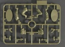Tamiya 1/35th Scale M4A3 Sherman 75mm - Parts Tree Z from Kit No. 35250