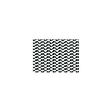 RACING GRILL ROMBO FINE 2X4MM 100X33CM NERO ANODIZZATO ALLUMINIO GRIGLIA