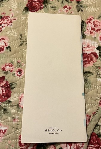 Vintage Grußkarte Nostalgie gelbe Rosen Glückwunsch beste Wünsche Env NOS - Bild 4 von 4