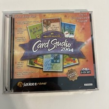 Hallmark Card Studio 2004 PC CD Rom