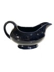 FIESTA Fiestaware Cobalt Blue Footed Gravy Sauce Boat HLC Homer Laughlin Ware — photo 3