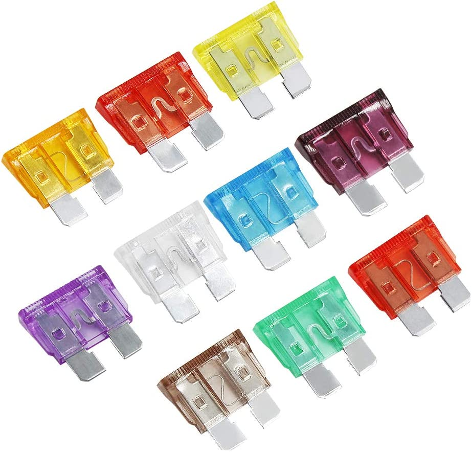 Set Da 120 Fusibili Per Auto - 11 Valori Diversi Da 2A A 40A Con Estrattore Incluso - Foto 7