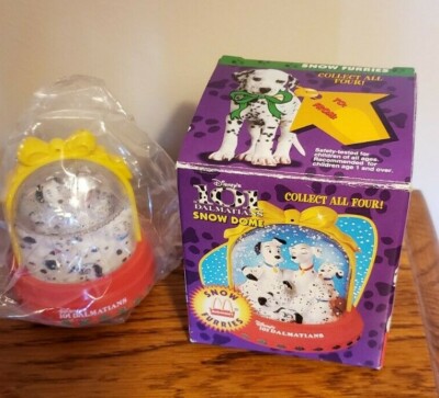 McDonald's 101 Dalmatians Snow Furries snow dome