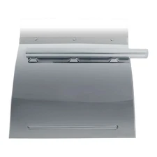 24" Stainless Steel Low Mount OEM Quarter Fender w/ Tube Arms - Pair