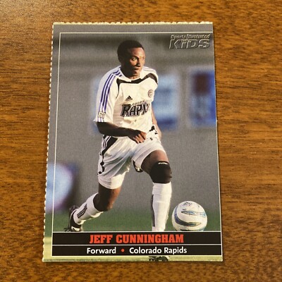 Jeff Cunningham World Cup Soccer FIFA Sports Illustrated for Kids