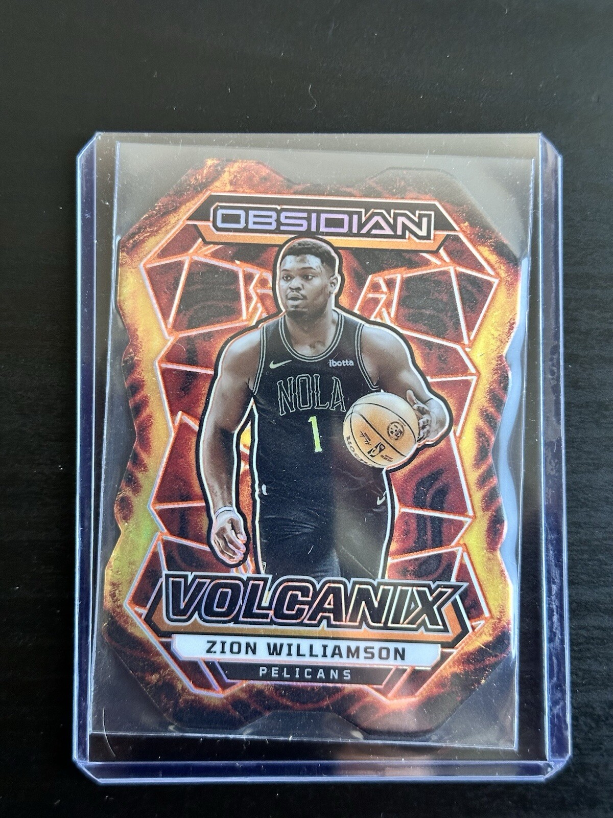 2023-24 Obsidian Zion Williamson Volcanix Case Hit SSP Pelicans