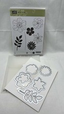 Stampin up SECRET GARDEN Stamp Set FRAMELITS Dies Bundle Lot FLOWERS