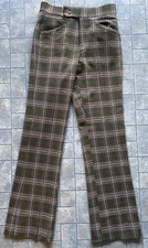 Vintage Montgomery Ward Pants Plaid Women  s