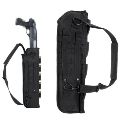 #ad Tactical Short Rifle Shotgun Scabbard MOLLE Modular Gear Holster Hunting Bag $17.49