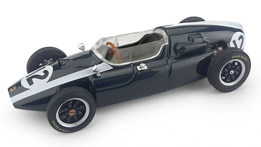 MODELLINO AUTO F1 STATICO BRUMM COOPER BRABHAM 1959 #12 WINNER SILVERSTONE 1/43 - Immagine 3 di 4