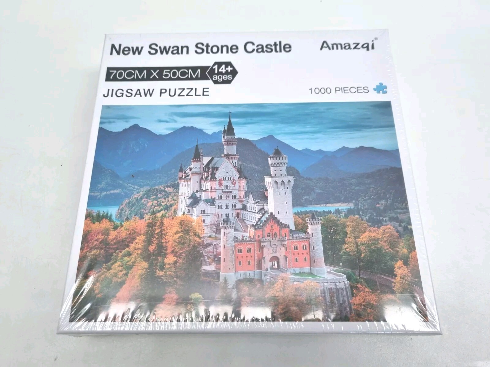 Neuschwanstein Swan Stone Castle 1000 piece jigsaw puzzle.