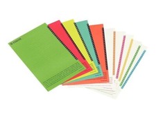 Esselte Étiquettes pour Dossier Suspendu Armoire, Lot de 10 planches de 25, Coul