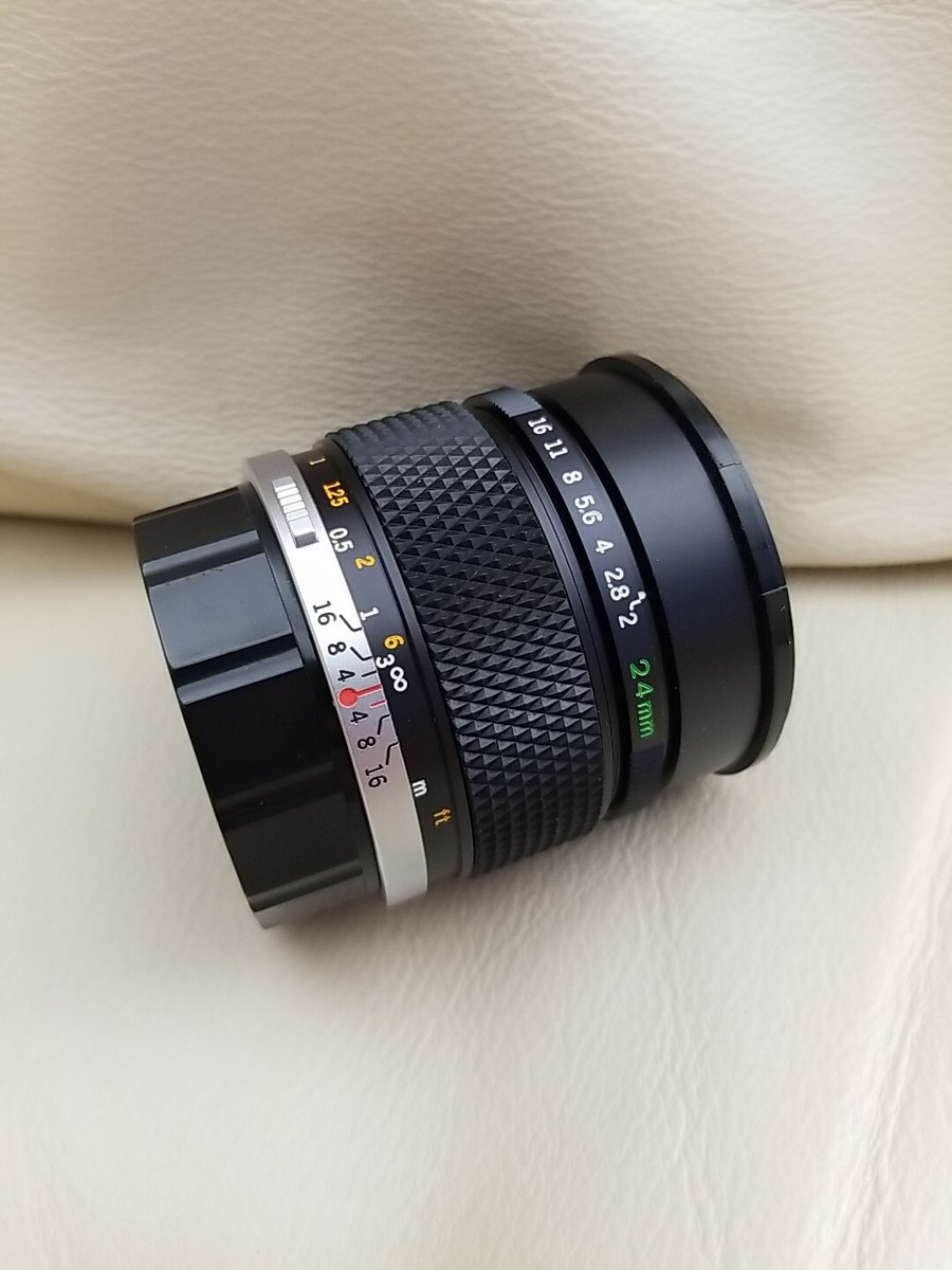 オリンパス OM-SYSTEM ZUIKO AUTO-W 24mm MINT OLYMPUS OM SYSTEM ZUIKO AUTO W 24mm F2 MF Wide Angle