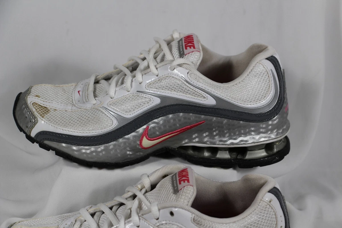 nike reax run 5 white pink