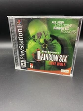 Tom Clancy's Rainbow Six Lone Wolf PS1 PlayStation 1 - Complete CIB Tested
