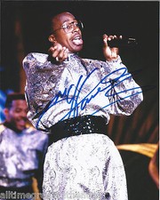 LEGEND MC HAMMER SIGNED 8X10 PHOTO W/COA YOU CAN'T TOUCH THIS RAPPER SINGER B