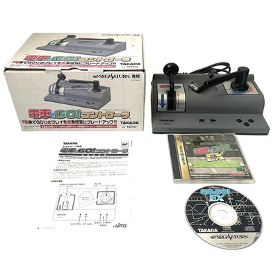 Sega Saturn Densha de GO! Controller Set with Game EX Boxed Manual Taito Takara