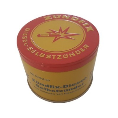 Zündfix Ø4mm Dieselselbstzünder Lunten Traktor Schlepper (100 Stück/Dose)