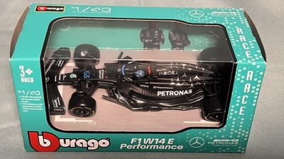 Burago Mercedes F1 W14 E Performance 1/43 Diecast Model Car  NEW