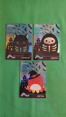 2025 Panini Squishmallows Foil Lot Of 3 Hawley #54 Judith #58 & Detra #31 
