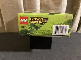 Lego Power Miners Mine Mech 8957 Boulderax  Set #2 green crystal dynamite 2009