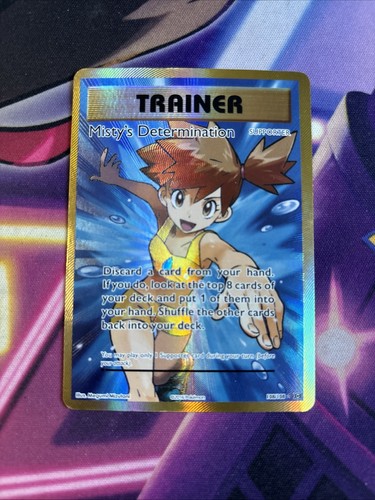 Misty's Determination - 108/108 - Pokemon Evolutions Full Art Ultra Rare Card MP