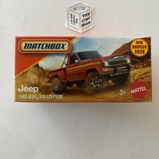 2026 MATCHBOX #34 - 1980 Jeep J10 Stepside (Red - Power Grab) B80