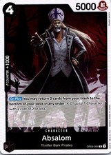 Absalom OP06-081 Rare Wings of the Captain One Piece Foil NM